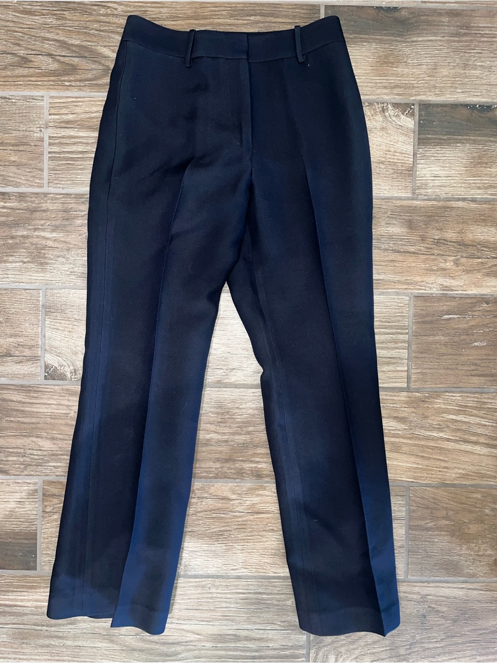 Nili Lotan Black Wool/silk blend pants